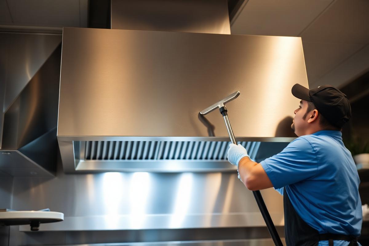 Commercial kitchen exhaust hood cleaning in Cherry Hill NJ