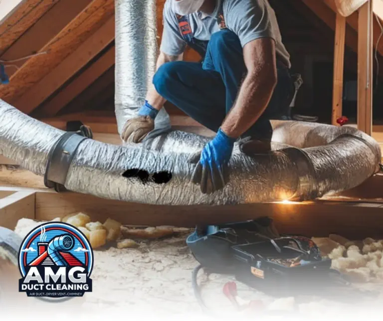 HVAC system components and clean air ducts